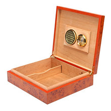 LMIAOM Cassa di Sigaro umidificatore con Scatola di Sigaro Rivestita in Legno di Cedro di conteggi in Cedro Accessori Hardware Strumenti Fai-da-Te