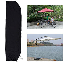 WINSHEA Copriombrellone Copertura Banana Cantilever Large Umbrella Cover Fodera Protettiva per Ombrellone, Impermeabile Anti-UV per Ombrellone da Giardino Coperture per Esterno, 104.3” x 27.5”