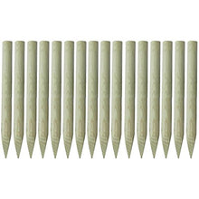 honglianghongshang Pali Appuntiti Recinzione 16 pz 5x100cm in Legno Impregnato FSC Articoli di ferramenta Barriere e recinzioni Pali e Assi per recinzioni