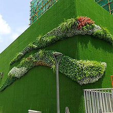 TTIK Artificiale per Balcone - Verde da Parete Verticale per Piante Simulata Muro di Pianta per Esterni per Balcone Giardino Recinto Matrimonio,40×60cm,4pcs