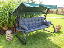 Cuscino per altalena, cuscino per panca da giardino, cuscino per dondolo da giardino, cuscino per mobili da giardino