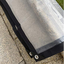 YJFENG Riparo per Piante Succulente, Tela Cerata Trasparente Impermeabile, Parabrezza in PVC da 0,12 Mm con Asola in Metallo, per Giardino con Patio Esterno (Color : Chiaro, Size : 3X5M)