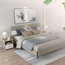 FEANG Camere da Comodino Moderno Comodino con cassetti e ripiano di stoccaggio Aperto, Comodino da Tavolo Laterale per la Camera da Letto Soggiorno
