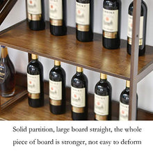 Porta bottiglie Armadietto del vino Holder stand bagagli mensole di grande capacità di stoccaggio del basamento for la famiglia della barra Piano Governo del vino in legno bottiglia di vino Scaffale C