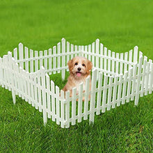 4 pezzi di recinzione in plastica per giardino, prato, bordo per piante, confine flessibile in PFAD, bordo per prato, aiuole, recinzione per giardino, matrimonio, decorazione