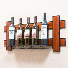 Portabottiglie Per Vino Porta Bottiglie E Vetro Scaffale Vini A Muro- Portabottiglie Da Parete, Porta Calici, Per La Cucina Di Casa/Sala Da Pranzo/Decorazione Bar