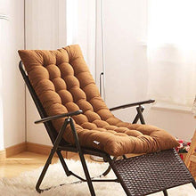Cuscini da oscillazione sedia a dondolo, salotto cuscini di vimini cuscini addossendina window bay mat opatt da esterno da esterno panca traspirante cuscino-caffè colore 155x48x8cm (61x19x3in) yqaae
