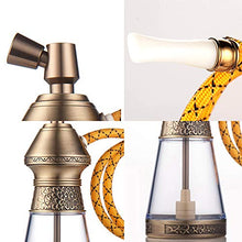 GSYH Creativo Shisha, Filtro Fumare Narghilè Fumo Tubo di Acqua per Il Partito Family Dining,Nero
