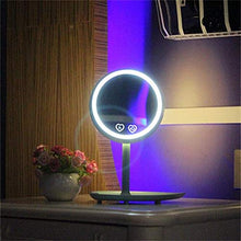 HEZHANG Lampada da Tavolo a Induzione Smart da Induzione a Specchio Ricaricabile a Specchio Ricaricabile