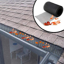 Piokoy Rete di Protezione per Grondaia Protezione per Grondaia a Rete Fogliare con 10 Chiodi a Terra 6 Pollici X 19. Copertura di Rete Protettiva da 6 Piedi da Foglie O Detriti Che