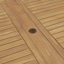Festnight Tavolo da Giardino Allungabile, Tavolo da Esterno in Legno Teak Ovale (180-280) x100x75cm