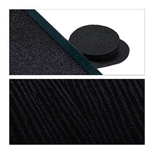 Relaxdays Tavolino da Soggiorno in Vetro, Trasparente, Struttura in Metallo, 4 Gambe, MDF, Nero, HxLxP: 70,5x110x30 cm