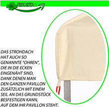freigarten.de - Tetto di ricambio per gazebo 3 x 4 m, impermeabile, materiale: PVC Panama Soft 370 g/m² ultra spesso, modello 5