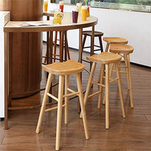 ZCY Mobili per Soggiorno Sgabelli Bancone Bar Sedia da Pranzo in Legno retrò con poggiapiedi Seduta ergonomica ad Arco Sgabelli da Bar per Cucina | Pub | Cafe - Carico Massimo 200 kg