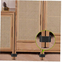 Yililay Clips 10PCS mobili, all'aperto Patio Wicker Clip, plastica Divano Connect Clamps per sedie mobili da Giardino del sofà (5,25 Centimetri)