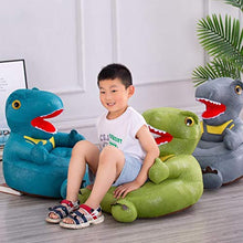 Divano dinosauro, poltrona a forma di dinosauro, cuscino da pavimento, in peluche, antiscivolo, per bambini