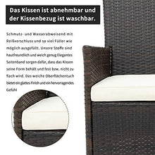 WYLZLIY-Home Set Mobili da Giardino Set Mobili da Esterno Set da Salotto in Rattan 6 Pezzi Sedili da Sedili Sgabelli Tavolo con Vetro Top Ideal Ideal Ideal Garden Patio Esterno
