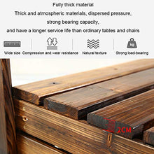 Legno massiccio anticorrosivo per esterni Banchi di stoccaggio, Ampio box da giardino con schienale e braccioli, mobili da giardino, Perfetta conservazione attrezzi da giardino e giochi da piscina