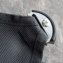 PPBB Sgabello Pieghevole Nero per Esterno Portatile Mazza Ultraleggero in Lega di Alluminio Sgabello Piccolo Sedia da Pesca Peso 300 Grammi Portata 280 kg