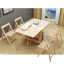 EIU Tavolo da Pranzo Nordico Pieghevole Moderno Moderno Telescopico Pieghevole Moderno Semplice Salvaspazio W1/11