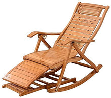 Reclinabili Bamboo Sedia a Dondolo Bambino Sedia Pieghevole per Adulti Casa Poltrona Sedia Cool Sedie Fretta Sedia anziana Pranzo Pranzo Pranzo Sedia
