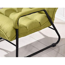 Laishutin Divano Poltrone Pieghevoli Pieghevoli Pieghevoli Poltroncina da Salotto Salotto da Ufficio per Soggiorno e Ufficio (Color : Green, Size : 53 * 54 * 83cm)