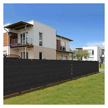 WUZMING Recinzione Copertura per Balcone All'aperto Parabrezza Recinzione Giardino Yard Wall Protezione della Privacy HDPE Resistente agli Agenti Atmosferici, con Fascette