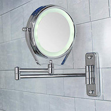 Lshbwsoif Specchio Trucco 7x Ingrandimento LED Specchio Trucco Cosmetico Doppio Lato Vanity 6 "Specchi Per Bagno Camera Da Letto
