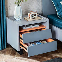 Comodino Moderno e Minimalista Camera da Letto in Stile Nordico 2 Armadio di stoccaggio carico 300 kg-49x39x47 cm FANJIANI