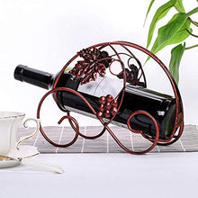 BLMDX Portabottiglie vino vino porta bottiglia casa vino rack in ferro battuto vino rack bronzo