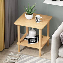 SCDCTG Finitura 2 Scaffali in Legno Armadietto in Legno con Finitura Multi-Funzione (Size : 40 * 40 * 53cm)