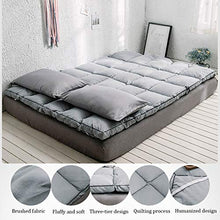 QXTT Materasso Futon, Materassi Letto Futon, Pieghevole Antiscivolo Tatami Materasso Pad Tappetino Tappeto Letto A Pelo Letto Pigro Stuoie per Camera da Letto E Ufficio,White-90 * 200cm