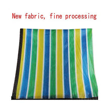FCXBQ Tenda da Sole Tenda da Sole a Vela Tessuto Anti-UV Protezione Solare Rete Isolante per balconi Balcone Patio Tendalino a Strisce Colorate a 8 Pin (Colore: A, Dimensioni: 2 & Volte; 8m)