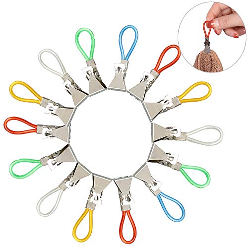 Mirrwin Strofinacci Asciugamano Clips Strofinacci Asciugamano Clips da Cucina Clips Strofinacci Pinze Strofinacci 30 Pezzi per Casa Cucina Bagno Armadi Asciugamani Appesi Appendere Strofinacci