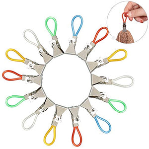 Mirrwin Strofinacci Asciugamano Clips Strofinacci Asciugamano Clips da Cucina Clips Strofinacci Pinze Strofinacci 30 Pezzi per Casa Cucina Bagno Armadi Asciugamani Appesi Appendere Strofinacci