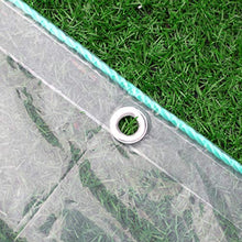LXHONG Tela Cerata Trasparente, Resistente Impermeabile, Rete Ombreggiante in PVC per Giardino Dietro La Casa Posteggio 150 G, Personalizzabile (Color : Chiaro, Size : 3x4m)