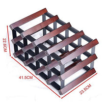 Exquisite Wine Rack Peaceip Wall Parete Europea Parete in Ferro battuto Storage Bar in Vetro Display Collezione di ristoranti asciutti