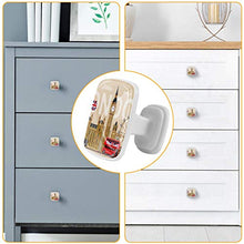 Set di 4 maniglie rotonde per armadio da cucina, credenza, cassettiera, cassettiera, con viti, per cucina, comò, armadietto, bagno, armadio, stile retrò Londra, bandiera britannica
