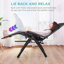 Reclinabile pieghevole, Lettino pieghevole per sedie a sdraio, Reclinabile per patio esterno da giardino regolabile, Sedia relax portatile in metallo, Supporto per struttura in acciaio inossidabile 2