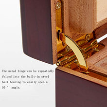 Cigar Humidor, Sigaro Umidificazione della Cassa del Contenitore di Legno Solido Legno di Cedro Humidor Piano di Sigaretta della Vernice (260 * 223 * 65MM),A