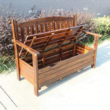 AIOEJP Armadietto da Giardino Esterno Esterni in Legno Scatola Portaoggetti Portico Anteriore E Posti A Sedere All'aperto con Maniglie Portatili per Giardino