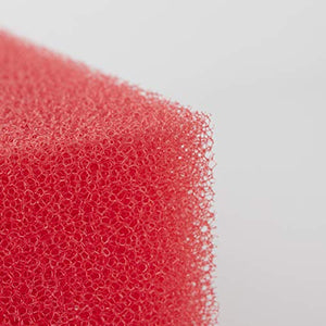 Generico-Oase Biotec Screenmatic 18 & 36 Ricambio Stagno Rosso Medio Spugna Filtro(Confezione da 4)