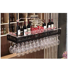 LWW Wine Rack, cremagliera di vetro di vino/a soffitto attaccatura del supporto di bottiglia del vino supporto del metallo ferro vetro vino Holder alta Cup/Altezza regolabile Rack Wine Glass,80 *