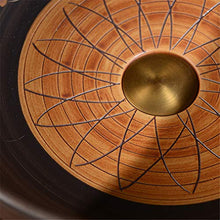FLYFO Ceramica Lavabo Round retrò Arte Controsoffitto Lavandino Cucina Lavello Hotel Guardaroba Bagno a Prova di Spruzzi 41x 15 Cm