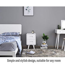 GXT WGZ- Comodino Camera Locker, Camera da Letto Comodino, Soggiorno Locker, Living Room Divano Fianco del Mobile (Color : White)