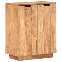 vidaXL Legno Massello di Sheesham Credenza Madia Mobile Basso Armadio Armadietto Mobili Arredo Arredamento Cassapanca Portaoggetti 60x33x75 cm