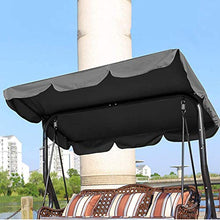 MIAOKU Tetto del Dondolo da Giardino, Universale Ricambio Ricambi tettuccio Tetto Dondolo Copertura Superiore baldacchino, per Dondolo da Giardino