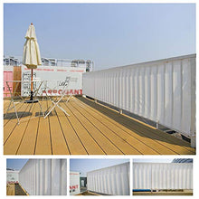 N / A Anti UV Rete Ombreggiante, Giardino Terrazza Esterno Protezione SolareTende da Sole, Rettangolare Polietilene Antivento Schermo Privacy, 2 Dimensioni LvMyShe (Color : White, Size : 1x3m)