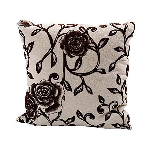 UG1 Cuscini all'aperto per mobili da Giardino, Cuscino di tiro con Il Modello pianta, Esterno Decorativo Copricuscino per Divano Letto Auto con Cuscino, 18 * 18inch / 45 * 45cm