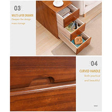 WSNBB Classificatore in Legno Massello Comodino, 3 Cassetti, Ampio Vano Contenitore, L61,5 Cm * L 30 Cm * H60 Cm (Color : B)